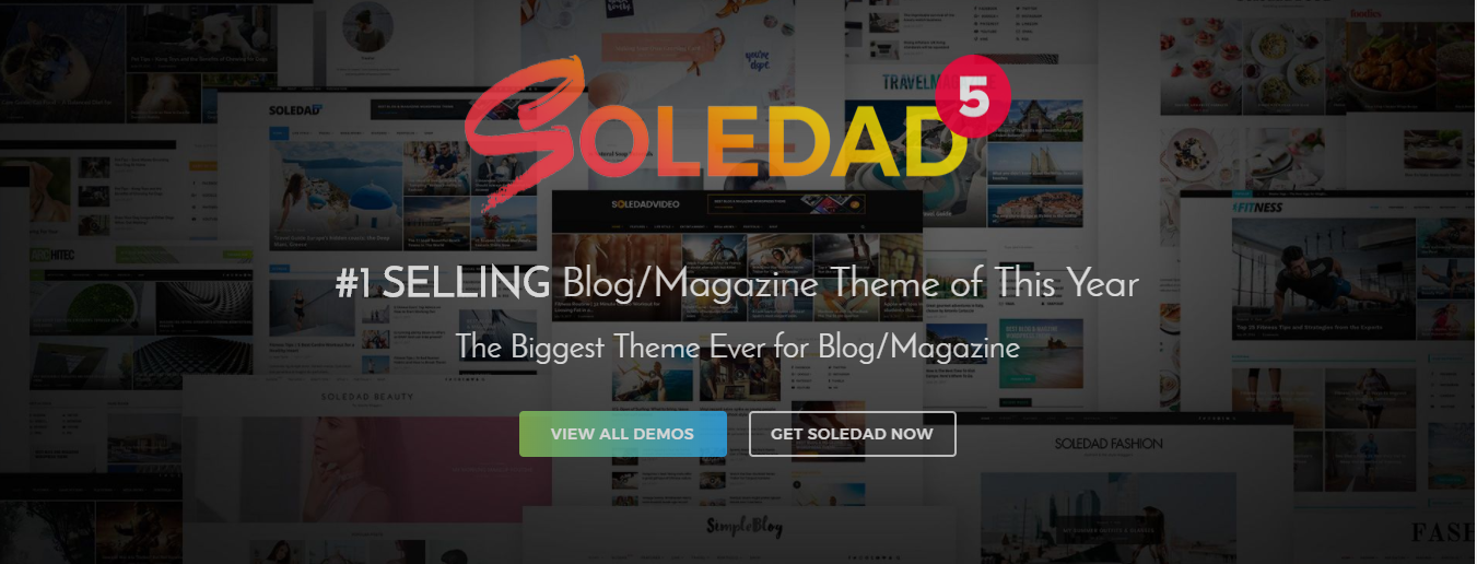 Soledad - WordPress minimalist theme