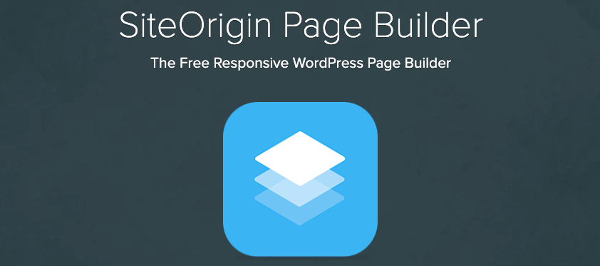 siteorigin page builder plugin