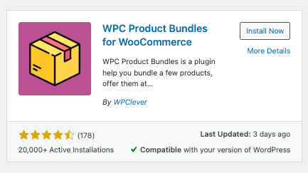 WPC Product Bundles plugin