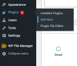 Adding Plugin to WordPress dashboard