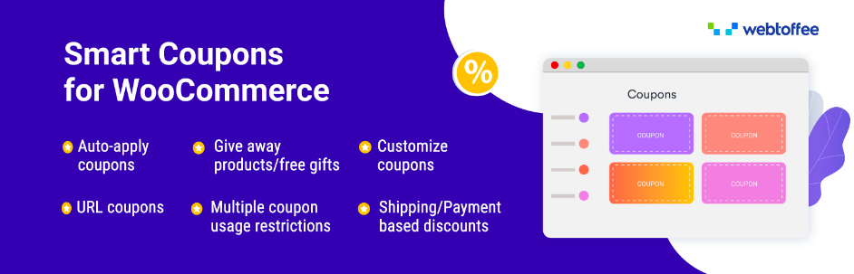 1. Smart Coupons for WooCommerce Coupons