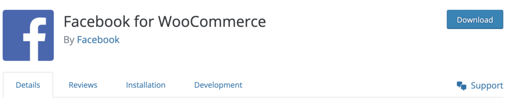 Facebook for WooCommerce plugin by Facebook