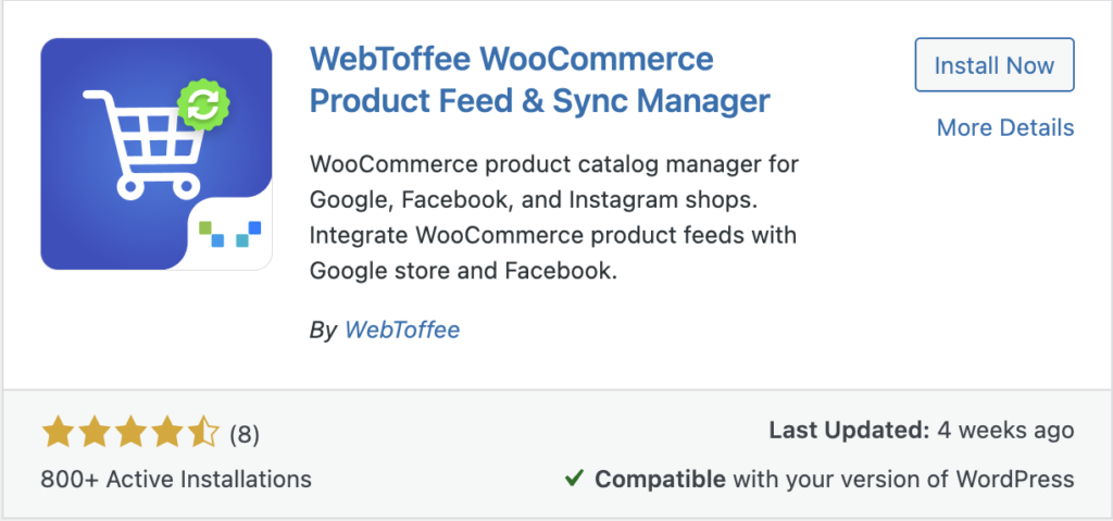 WooCommerce Product feed and catalog sync manager plugin
